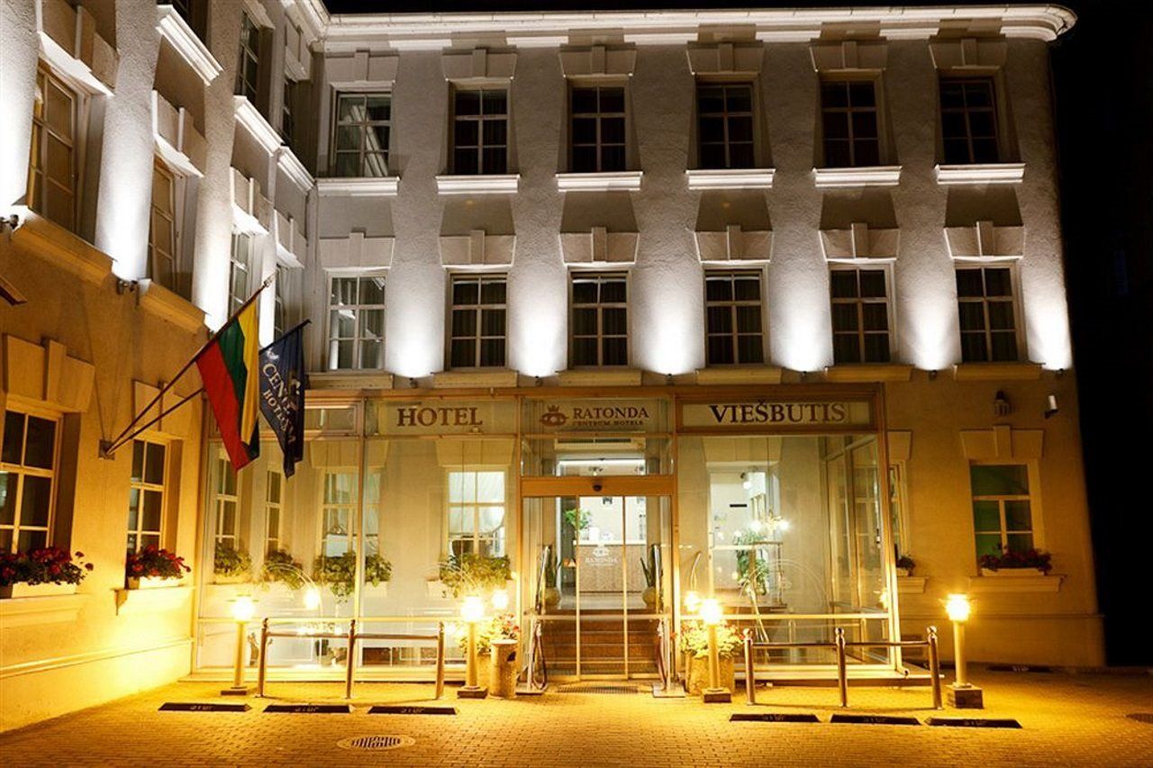 Ratonda Centrum Hotels Vilnius Exterior photo